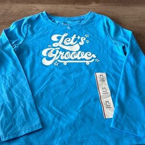 Girls long sleeve tee shirt GROOVE